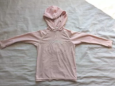 £3.50 • Buy O'Neill UV 50+ Protection Swim Rash Vest Long Top With Hood Girls Age 3 