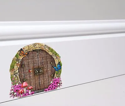 Fairy Door Wall Skirting Board Sticker Decal S2 • £1.69