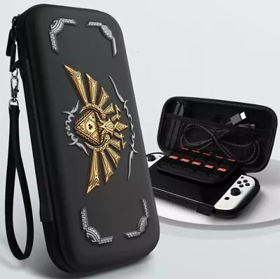 Carry Protective Case Storage Pouch Bag Card Slot For Nintendo Switch & OLED NEW • $32.95