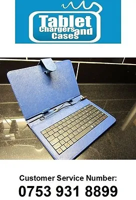 £12.99 • Buy Blue Acer ICONIA A101 7  Inch 7in Tab Tablet PC Micro USB Keyboard Case Stand