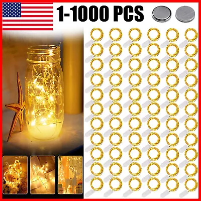 Waterproof Fairy String Lights Battery Operated 20 LED Mini Starry Lights Lot • $505.98