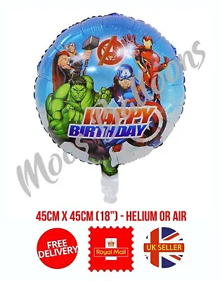 $3.57 • Buy Kids Marvel Avengers Spider-man Hulk Superhero Birthday Party - UK Seller