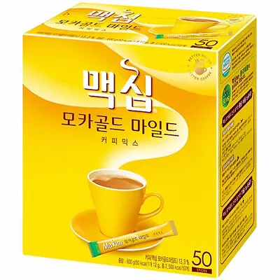 Maxim Mocha Gold Mild  50 Or 100 Sticks Korean Instant Coffee Mix  • $17.80