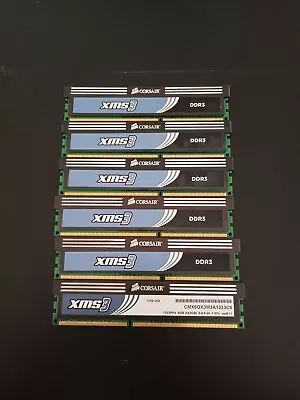 Corsair XMS3 12GB (6x2GB) 1333MHZ DDR3 RAM (CMX6GX3M3A1333C9) • £20