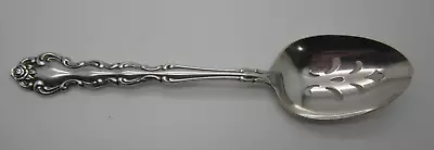 Oneida Community Silverplate Modern Baroque Pierced Serving Spoon Free Ship! • $14.99