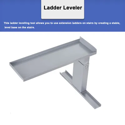 Ladder Leveler Ladder Leg Stabilizer Stair Leveling Tool Stair Aide Steel 1433lb • £66