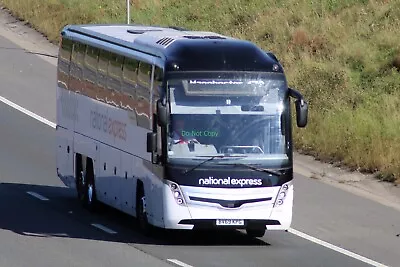 F7 6x4 Coach Photo BV69 KPG National Express (CS) • £0.99