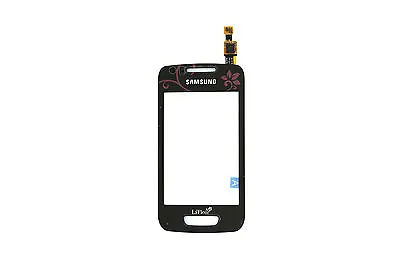 Genuine Samsung S5380 Hello Kitty / Wave Y Black La Fleur Digitizer / Touchscree • £4.95