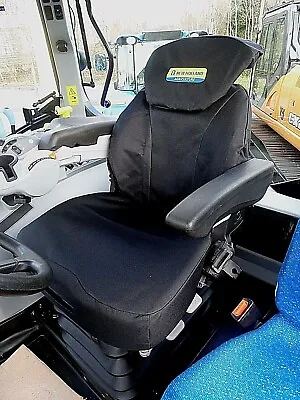 New Holland  /cnht6000/t7000/t6/t7/tsa Grammer Seat Cover  / Black With Logo • £48