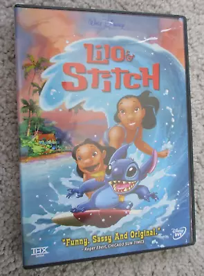 Lilo & Stitch (2002) DVD DISNEY Daveigh Chase Family Animated Sci-Fi Adventure • $3