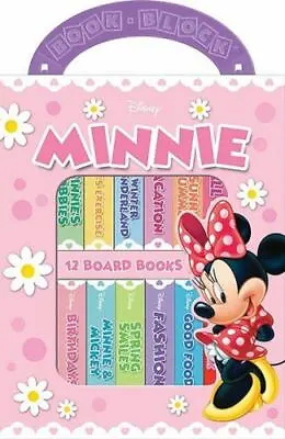 Disney Minnie Mouse - My First Library Board Book Block 12-Book Set • $6.39