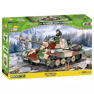 Cobi 2540 PzKpfw VI Ausf. B  Konigstiger  Military Construction Kit 1000 Pieces • $118.02