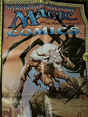 1995 Magic The Gathering Acclaim Comics Promo  Poster Unused • $19