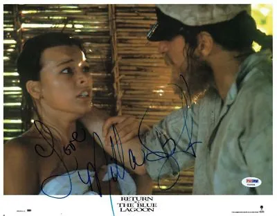 Milla Jovovich Signed Blue Lagoon Autographed 11x14 Photo PSA/DNA #X32008 • $79.99