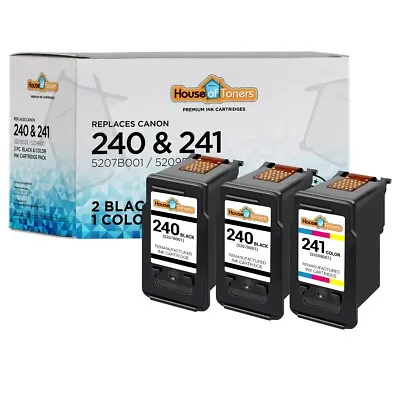 3-pk PG-240 CL-241 Ink Cartridge For Canon PIXMA MG And MX Series • $39.95