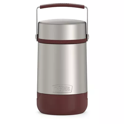 Thermos Guardian Vacuum Insulated Stainless Steel Food Jar Rosewood Red 795ml • $67