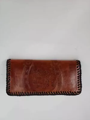 Amish Handmade Leather Bifold Wallet • $44.99