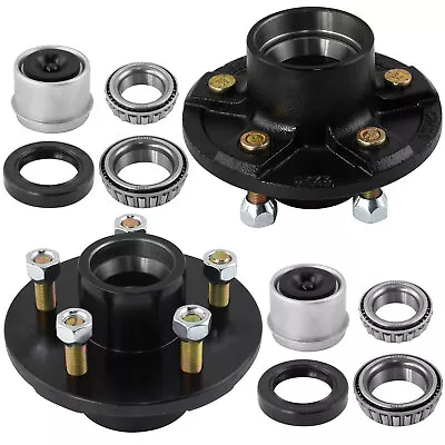 Trailer 5 Lugs Idler Hub Kits 5 On 4.5 5x4.5 For 3500 Lbs Axle 22017K FL D20 • $50.32