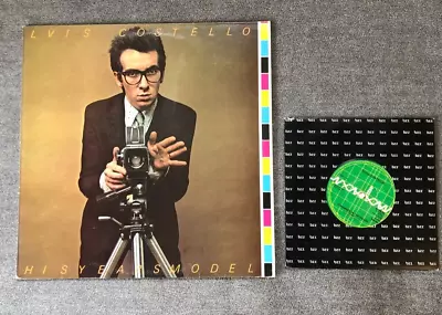 ELVIS COSTELLO / THIS YEARS MODEL LP  UK + Bonus 7   1978 RAD3 12 Vinyl VG 7  NM • $24.99