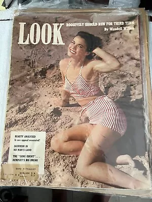 Look Magazine June 4 1940 Barbara Matson Franklin Roosevelt Lana Turner • $10
