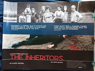 The Inheritors   stefan Ruzowitsky Rare Original Quad Cinema Poster • £14.99
