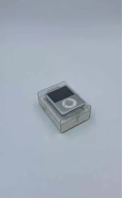 Apple IPod Nano Silver 4GB 3rd Generation 2-inch Screen MP3 Media Player • $5.99