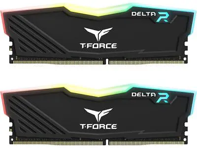 Team T-Force Delta RGB 32GB (2 X 16GB) PC RAM DDR4 3600 (PC4 28800) Intel XMP • $75.99