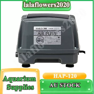 Hailea HAP-120 High-power Silent Air Pump Oxygen Pump Air Compressors Fish Tank • $210.18