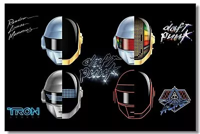 Daft Punk DJ Pop Band Singer Star Room Club Wall Print Poster 20x30 • $24.99