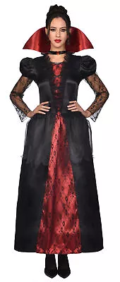 Adult Ladies Draculas Bride Vampiress Halloween Fancy Dress Costume Vampire • £24.99