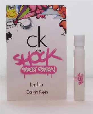 Calvin Klein Ck Shock Street Edition Perfume Sample 1.2ml Edt Vial Free Post • $9.13