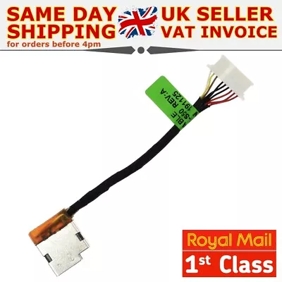 HP P/n: 799751-T50 799751-Y50 DC Jack Charging Port Laptop Power Socket Cable • £5.85