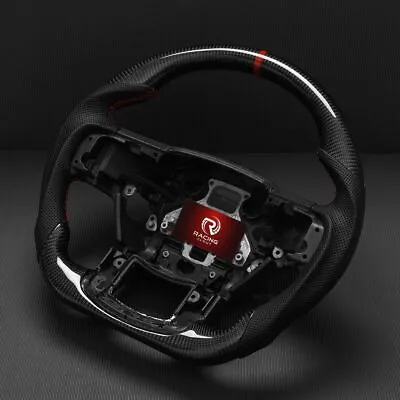 Real Carbon Fiber Flat Customized Steering Wheel 15-20 F150 Raptor OEM W/heated • $517