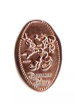 Elongated Penny  Downtown Disney  Minnie Mouse Disneyland Anaheim CA Zinc • $2