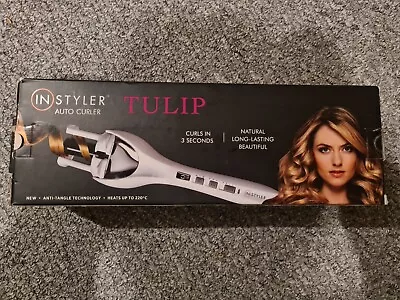 InStyler Tulip Auto Curler Automatic Curling Tong Iron Wave Machine Superb Cond • £35