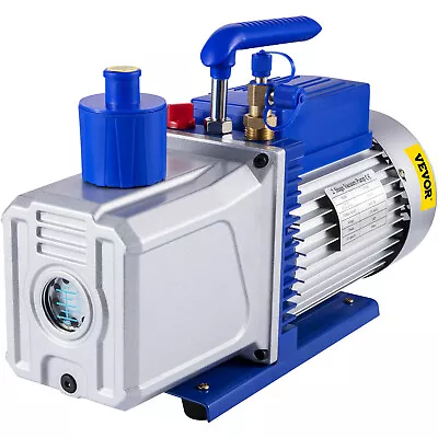 $167.39 • Buy 10CFM 1HP Vacuum Pump HVAC Field Tool 2 Stage Rotary Vane Fast Deep Vacuum