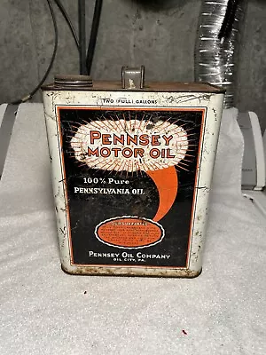 Vintage Pennsey 2 Gallon Oil Can • $399