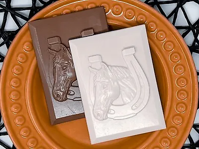 Lucky Horseshoe With Horse Chocolate Bar Mold • £26.98