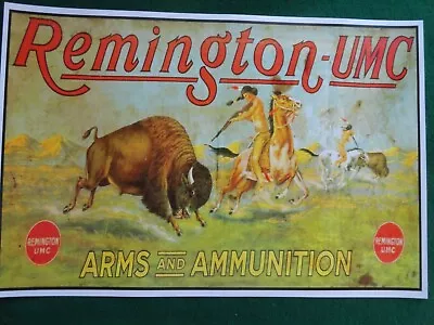 Remington-UMC Advertising Poster Arms & Ammunition  • $7.50