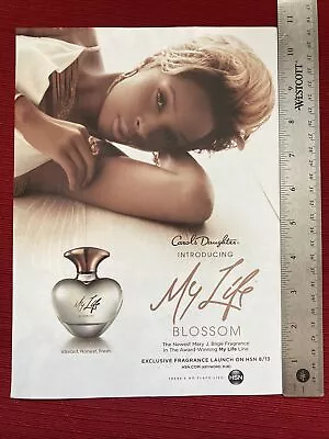 Mary J. Blige Fragrance My Life 2011 Print Ad - Great To Frame! • $6.95