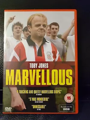 £2.49 • Buy Marvellous DVD _ Toby Jones As Neil Baldwin(Stoke City) BBC Biopic, Vgc
