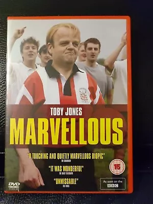 £2.29 • Buy Marvellous DVD _ Toby Jones As Neil Baldwin(Stoke City) BBC Biopic, Vgc