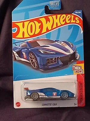 Corvette C8.R Blue Grand Touring Hot Wheels 2022 Then And Now 1/10 Diecast 1:64 • $8.55