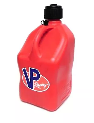 VP Racing Red Square 5 Gallon Race Gas Alcohol Diesel Can Fuel Jug Circle Track • $39.95