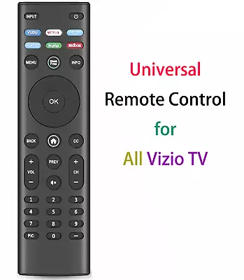 Universal Remote Control FOR Vizio Smart TV V-Series V505-H9 V435-G1 • $6.95