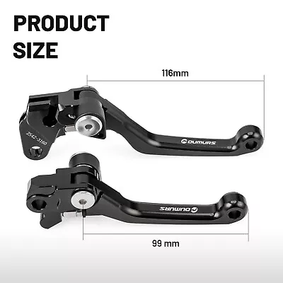 Brake Pivot Black Clutch Lever For Suzuki RM85 RM250 RM125 Parts Accessories • $21.99