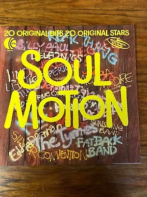 Various Artists - Soul Motion - Vinyl Album - 1976 - K-Tel - Ex/vg • £7.49
