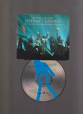 (-0-) MICHAEL JACKSON History / Ghosts CD  4 Track NEAR MINT CONDITION UK SELLER • $6.84