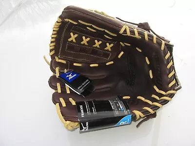 Mizuno Franchise Softball Glove 12.5 Left Handed Sure Fit GFN1250S2 Coffee Cork • $32