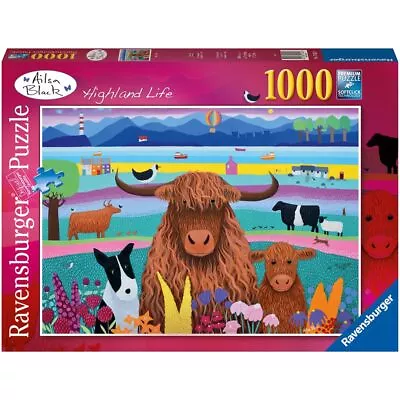 Ravensburger Highland Life 1000 Piece Jigsaw Puzzles For Adults And Kids Age 12  • $30.16